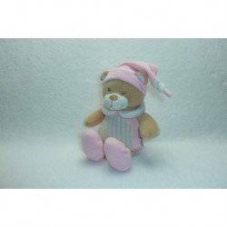 DOUDOU OURS PELUCHE COMME NEUF MES PETITS CAILLOUX
