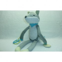 DOUDOU RENARD PELUCHE ACTIVITES EVEIL OBAIBI