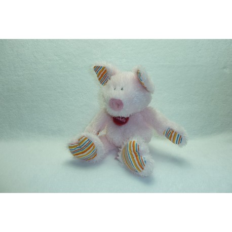 DOUDOU COCHON PELUCHE 30 CM COMME NEUF TRUDI