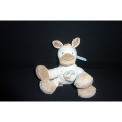 DOUDOU ZEBRE MUSICAL PETIT MODELE COLLECTION ARTHUR ET LOUIS NATTOU