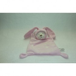 DOUDOU OURS DEGUISE EN LAPIN BRILLE DANS LA NUIT GEMO