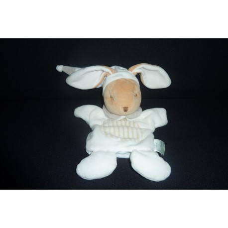 DOUDOU LAPIN MARIONNETTE MES PETITS CAILLOUX