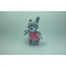 DOUDOU LAPIN HOCHET TEX BABY