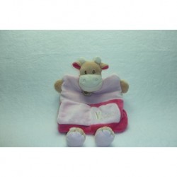DOUDOU VACHE MARIONNETTE ALPHABET V COMME VACHE BABY'NAT