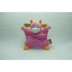 DOUDOU VACHE PELUCHE FUNNY FARMERS NATTOU