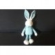 DOUDOU LAPIN PELUCHE KLORANE