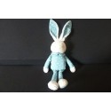 DOUDOU LAPIN PELUCHE KLORANE