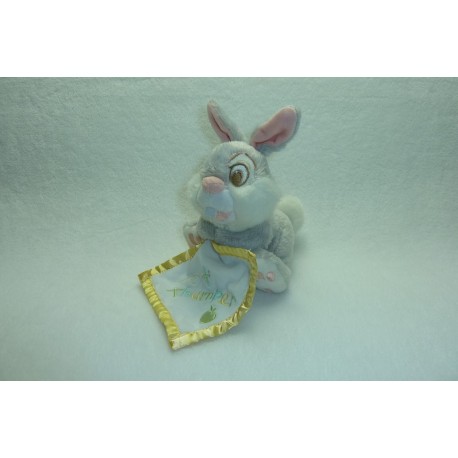 DOUDOU LAPIN PELUCHE PANPAN AVEC MOUCHOIR DISNEY STORE