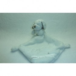 DOUDOU CHIEN PELUCHE AVEC MOUCHOIR CORA INFLUX