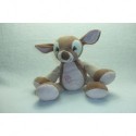 DOUDOU BICHE PELUCHE EMIL ET ROSY NATTOU