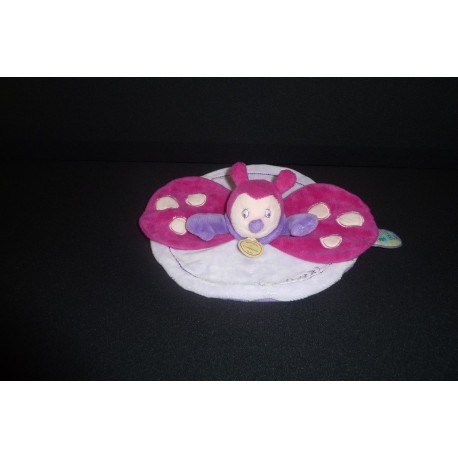 DOUDOU COCCINELLE FRAMBOISELLE COLLECTION LE JARDIN MERVEILLEUX DOUDOU ET COMPAGNIE