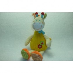 DOUDOU GIRAFE PELUCHE MOTS D'ENFANTS