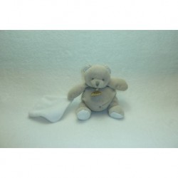 DOUDOU OURS PELUCHE AVEC MOUCHOIR DOUDOU ET COMPAGNIE