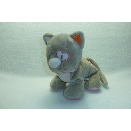 DOUDOU CHAT PELUCHE IRIS ET BABETTE NOUKIE'S