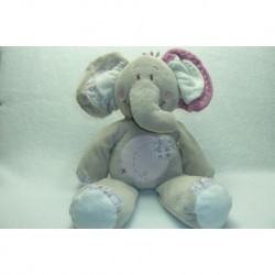 DOUDOU ELEPHANT PELUCHE KALI, NINA, KENZA NOUKIE'S