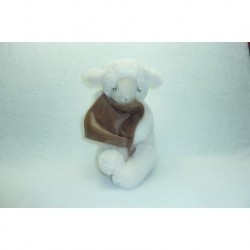 DOUDOU MOUTON PELUCHE AVEC MOUCHOIR PIA INTERNATIONAL
