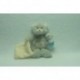 DOUDOU OURS PELUCHE AVEC MOUCHOIR BN945 BABY'NAT