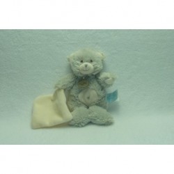 DOUDOU OURS PELUCHE AVEC MOUCHOIR BN945 BABY'NAT
