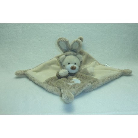 DOUDOU OURS DEGUISE EN LAPIN AUCHAN