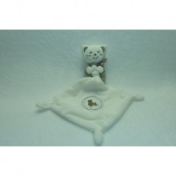 DOUDOU CHAT PELUCHE AVEC MOUCHOIR NICOTOY