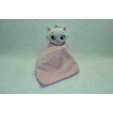 DOUDOU CHAT PELUCHE AVEC MOUCHOIR MARIE LES ARISTOCHATS DISNEY