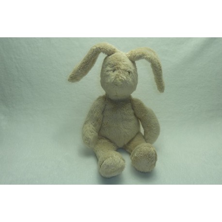 DOUDOU LAPIN PELUCHE BASILE ET LOLA MOULIN ROTY