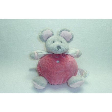 DOUDOU SOURIS PELUCHE OBAIBI