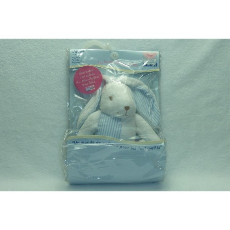 DOUDOU LAPIN PELUCHE SUCRE D'ORGE