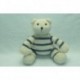 DOUDOU OURS PELUCHE GAULTIER BEBE