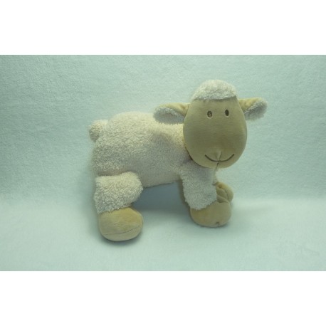 DOUDOU MOUTON PELUCHE NATURE ET DECOUVERTES