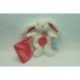 DOUDOU LAPIN PELUCHE PANTIN AVEC MOUCHOIR BN071 BABY'NAT