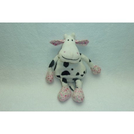 DOUDOU VACHE PELUCHE PETIT MODELE AUBERT