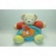 DOUDOU OURS PELUCHE 123 CHUBBY BEAR BLUE PATAPOUF KALOO