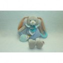 DOUDOU LAPIN POM PELUCHE EVEIL BN0253 Baby'Nat