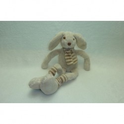 DOUDOU LAPIN PELUCHE FRIMOUSSES CHAUSSETTES HO1397 HISTOIRE D'OURS