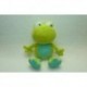 DOUDOU GRENOUILLE PELUCHE AUBERT