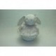 DOUDOU LAPIN PELUCHE BOULE JACADI