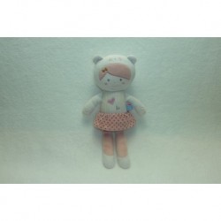 DOUDOU POUPEE PELUCHE SUCRE D'ORGE