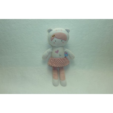 DOUDOU POUPEE PELUCHE SUCRE D'ORGE