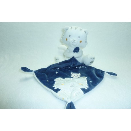 DOUDOU TIGRE PELUCHE AVEC MOUCHOIR NICOTOY SIMBA TOYS
