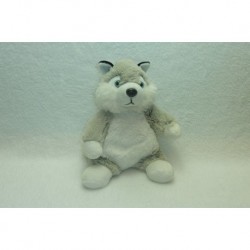 DOUDOU CHIEN HUSKY PELUCHE RODA RODADOU
