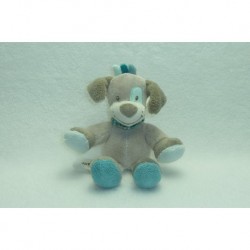 DOUDOU CHIEN PELUCHE GASTON ET CYRIL PETIT MODELE NATTOU