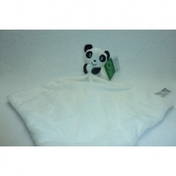 DOUDOU PANDA PELUCHE AVEC MOUCHOIR ZEEMAN
