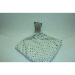 DOUDOU CHAT PELUCHE AVEC MOUCHOIR OBAIBI
