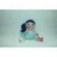 DOUDOU PELUCHE SIRENE POMMETTE