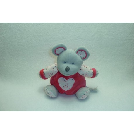 DOUDOU SOURIS PELUCHE OBAIBI