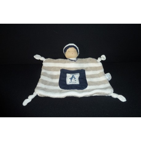 DOUDOU POUPEE MARIN MAUD FONTENOY FONDATION WELEDA COTTON PEOPLE