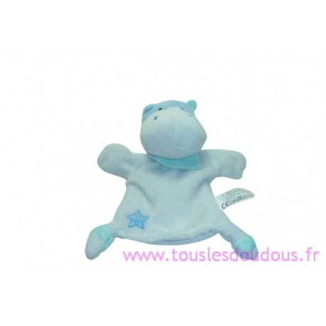 DOUDOU HIPPOPOTAME MARIONNETTE TOM & ZOE