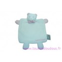 DOUDOU OURS BLANC ROSE JACADI