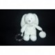 DOUDOU LAPIN PELUCHE POMMETTE